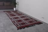 Long Moroccan kilim rug 4.9 X 12.5 Feet