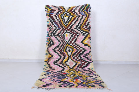 Moroccan berber rug 3.1 X 7.2 Feet