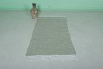 Handmade Moroccan rug 2.9ft x 5.3ft