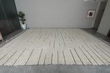 Handwoven Moroccan Rug - Custom Rug - Wool rug