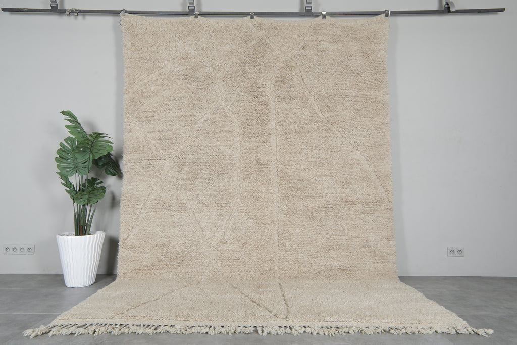 Custom beige shag rug – Soft & textured area carpet