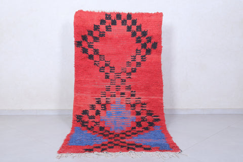 Moroccan rug 3.4 X 6.6 Feet