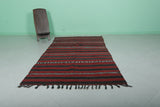 Moroccan Kilim rug 4.4 FT X 8.5 FT