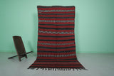 Moroccan Kilim rug 4.4 FT X 8.5 FT