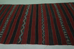 Moroccan Kilim rug 4.4 FT X 8.5 FT