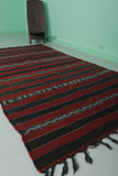 Moroccan Kilim rug 4.4 FT X 8.5 FT