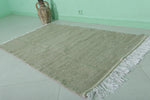 3.1 x 5.6 FT Moroccan Rug – Handwoven Neutral Area Rug