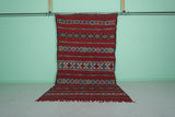 Zemmour Vintage Kilim – 5.6 x 9.8 Feet | Handwoven Moroccan Rug