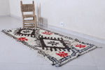 Moroccan rug 2.5 X 6.2 Feet