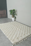 Checkered Moroccan rug 3.3 feet x 4.1 feet