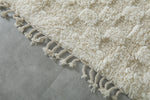 Checkered Moroccan rug 3.3 feet x 4.1 feet
