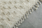 Checkered Moroccan rug 3.3 feet x 4.1 feet