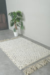 Handmade wool  rug 3 feet x 5 feet