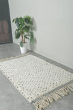 Handmade wool  rug 3 feet x 5 feet