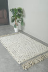 Handmade wool  rug 3 feet x 5 feet