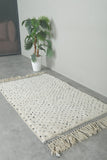 Handmade wool  rug 3 feet x 5 feet