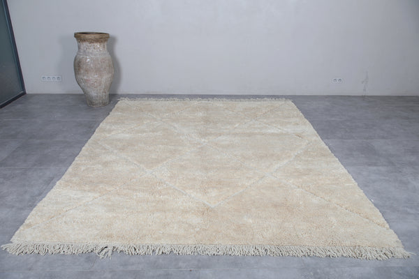 Handmade Moroccan wool rug - Custom size with unique pattern