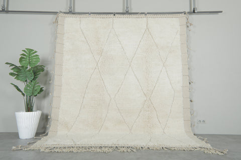 Handmade Moroccan rug 8 feet x 10 feet