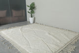 Handmade Moroccan rug 8 feet x 10 feet