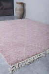 All wool custom handmade carpet, Berber beni ourain rug