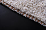 Moroccan shag carpet - Custom handmade beni ourain rug