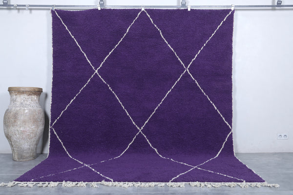 Purple trellis moroccan rug – Custom sizes available