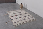 Moroccan wedding rug 4 FT X 4.9 FT