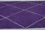 Purple Trellis Moroccan Rug – Custom Sizes Available