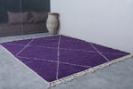 Purple Trellis Moroccan Rug – Custom Sizes Available