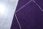 Purple Trellis Moroccan Rug – Custom Sizes Available