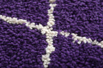 Purple Trellis Moroccan Rug – Custom Sizes Available