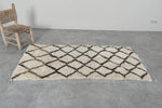 Moroccan Berber Rug – 2.7 x 5.9 FT | Handwoven Diamond Pattern