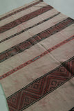 Old Handwoven Berber Moroccan Carpet – 4.5 FT x 7.7 FT | Vintage Wool Rug