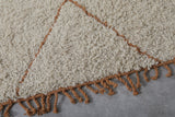 Beige Trellis Moroccan Rug – Custom Size Elegance