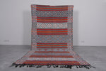 Large Handwoven Moroccan Kilim Rug - Traditional Pattern 5.7 FT X 10.8 FT