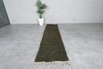 Handmade Moroccan rug  2.3 Feet x 9.9 Feet
