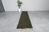 Handmade Moroccan rug  2.3 Feet x 9.9 Feet