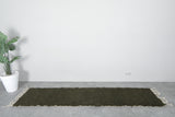 Handmade Moroccan rug  2.3 Feet x 9.9 Feet