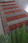 Large Handwoven Moroccan Kilim Rug - Traditional Pattern 5.7 FT X 10.8 FT