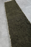 Handmade Moroccan rug  2.3 Feet x 9.9 Feet
