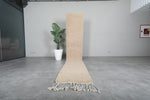 Simple Moroccan rug 2 Feet x 12.3 Feet