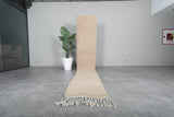 Simple Moroccan rug 2 Feet x 12.3 Feet