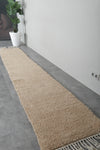 Simple Moroccan rug 2 Feet x 12.3 Feet