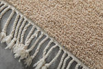 Simple Moroccan rug 2 Feet x 12.3 Feet
