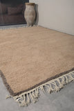 Round Moroccan Rug - Custom Wool Rug for Feet