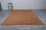 Light Brown Custom Size Moroccan Rug – Cozy Elegance