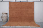 Light Brown Custom Size Moroccan Rug – Cozy Elegance