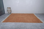 Light Brown Custom Size Moroccan Rug – Cozy Elegance