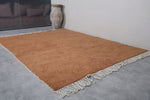 Light Brown Custom Size Moroccan Rug – Cozy Elegance