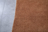 Light Brown Custom Size Moroccan Rug – Cozy Elegance